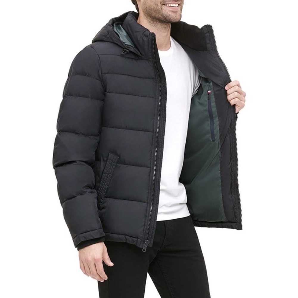 Tommy Hilfiger Men's Black Puffer Jacket